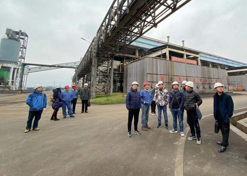 集團公司黨委副書記、工會主席王林率職工代表一行赴能礦錳業(yè)開展巡查工作