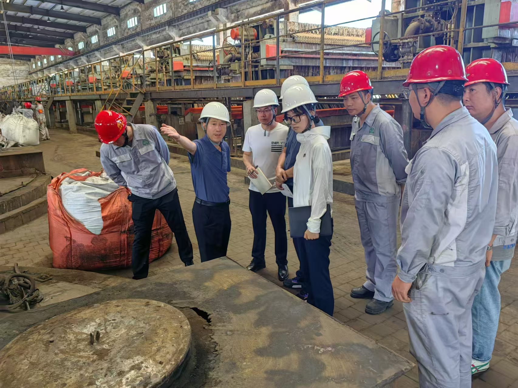 省國資委監管企業安全生產第二督查組到能礦錳業開展第三季度安全生產和消防工作督查